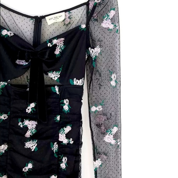 UO Mesh Bodycon Dress - Picture 3 of 4